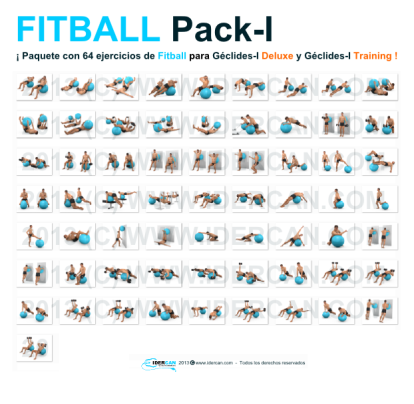Fitball Pack — muestra de ejercicios