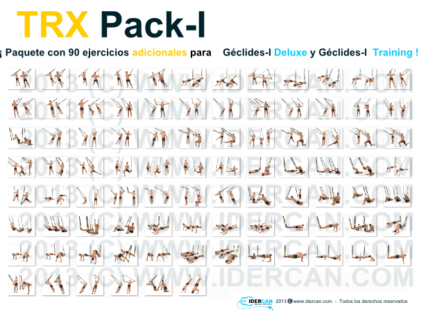 TRX Pack — muestra de ejercicios